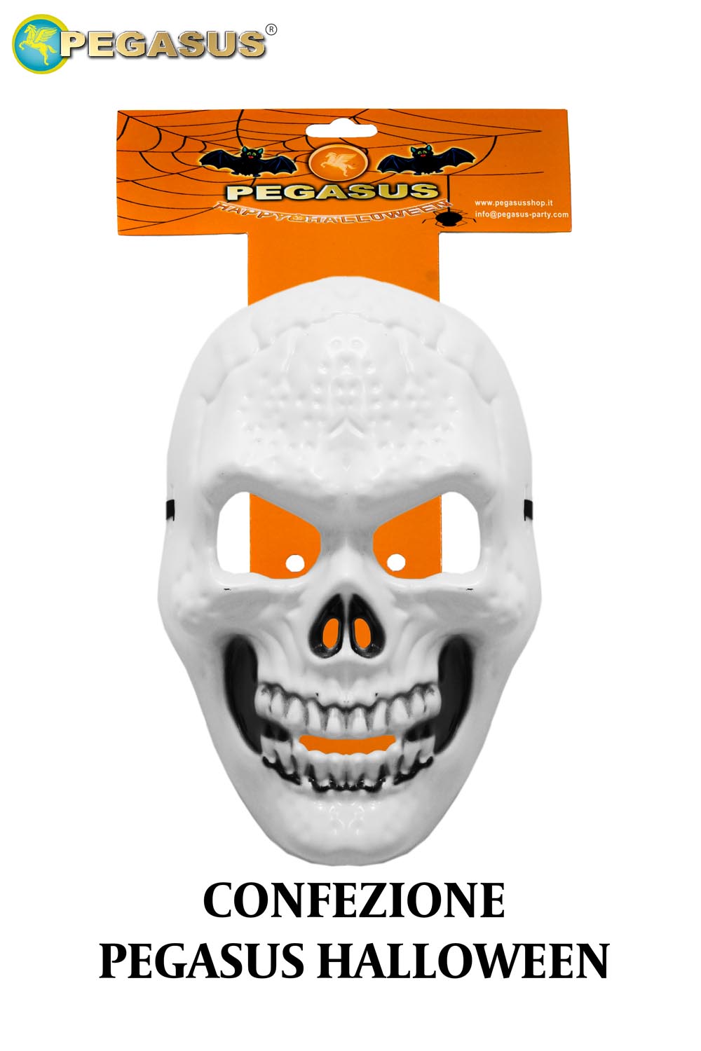 MASCHERA SCHELETRO DI HALLOWEEN